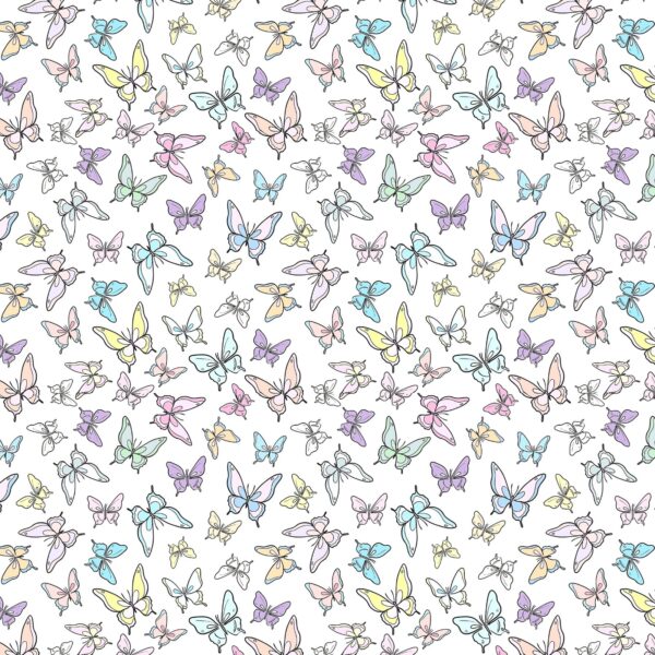 Butterfly purple and blue print customizable