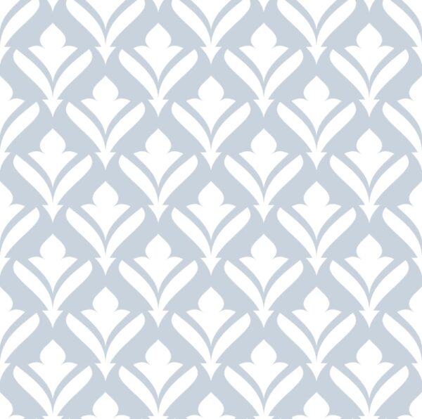 Diagonal Grid with Simple Floral Motifs customizable