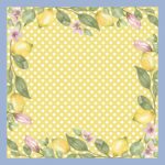 Lemon Polka Dot Wreath