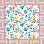 Spring Wildflower Gingham