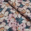 midnight bloom floral poly canvas fabric 60 inch width
